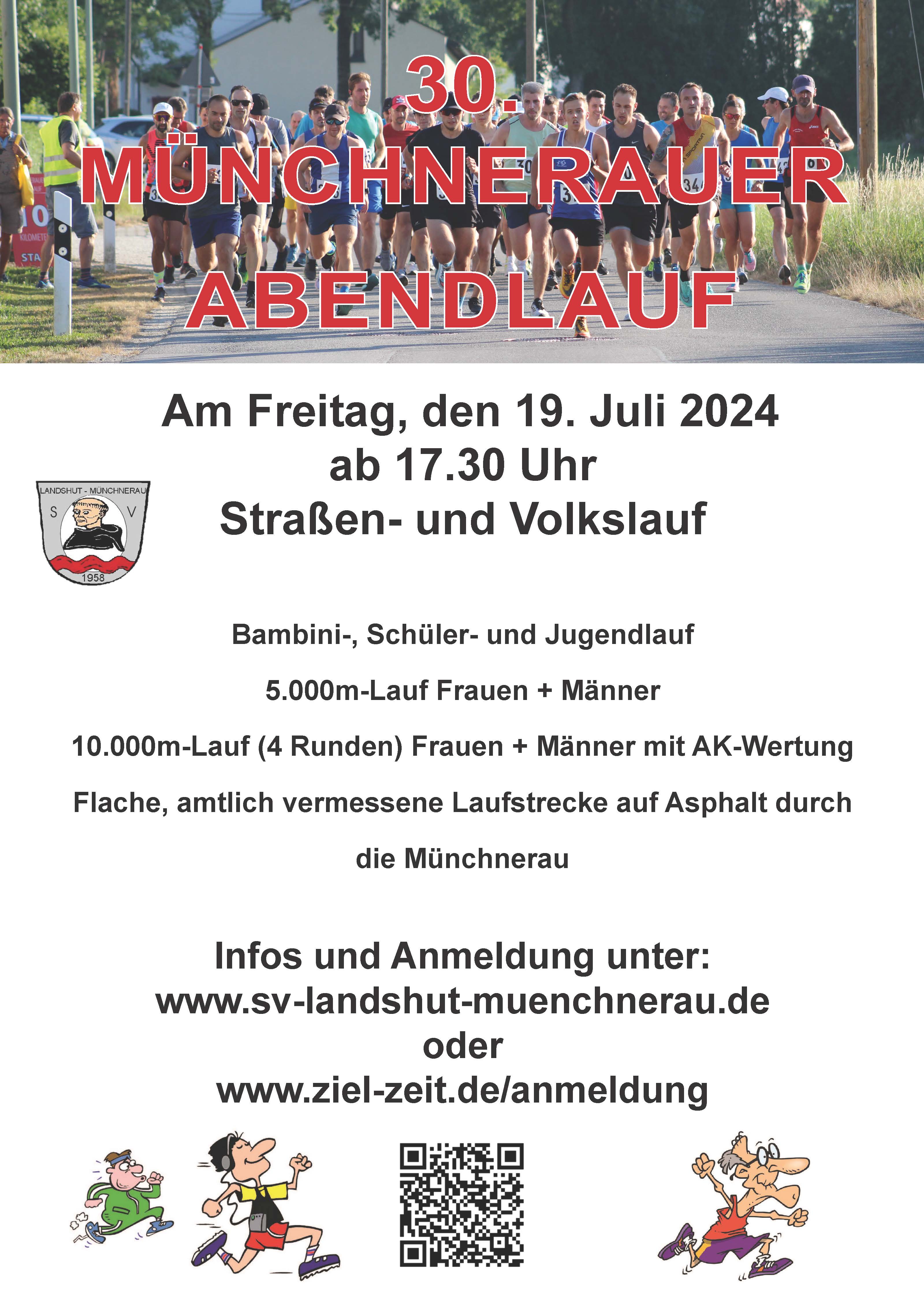 Plakat Abendlauf 2024